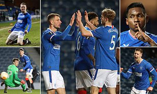 Super Rangers scores 5 to secure Europa League last 16 spot