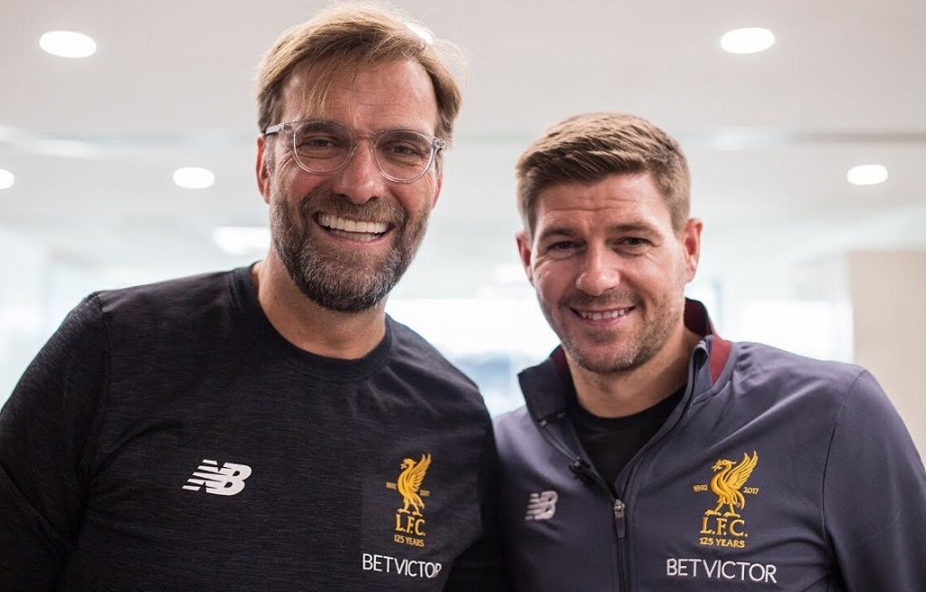 Steven Gerrard is going to replace Jurgen Klopp according to Daily Mirror